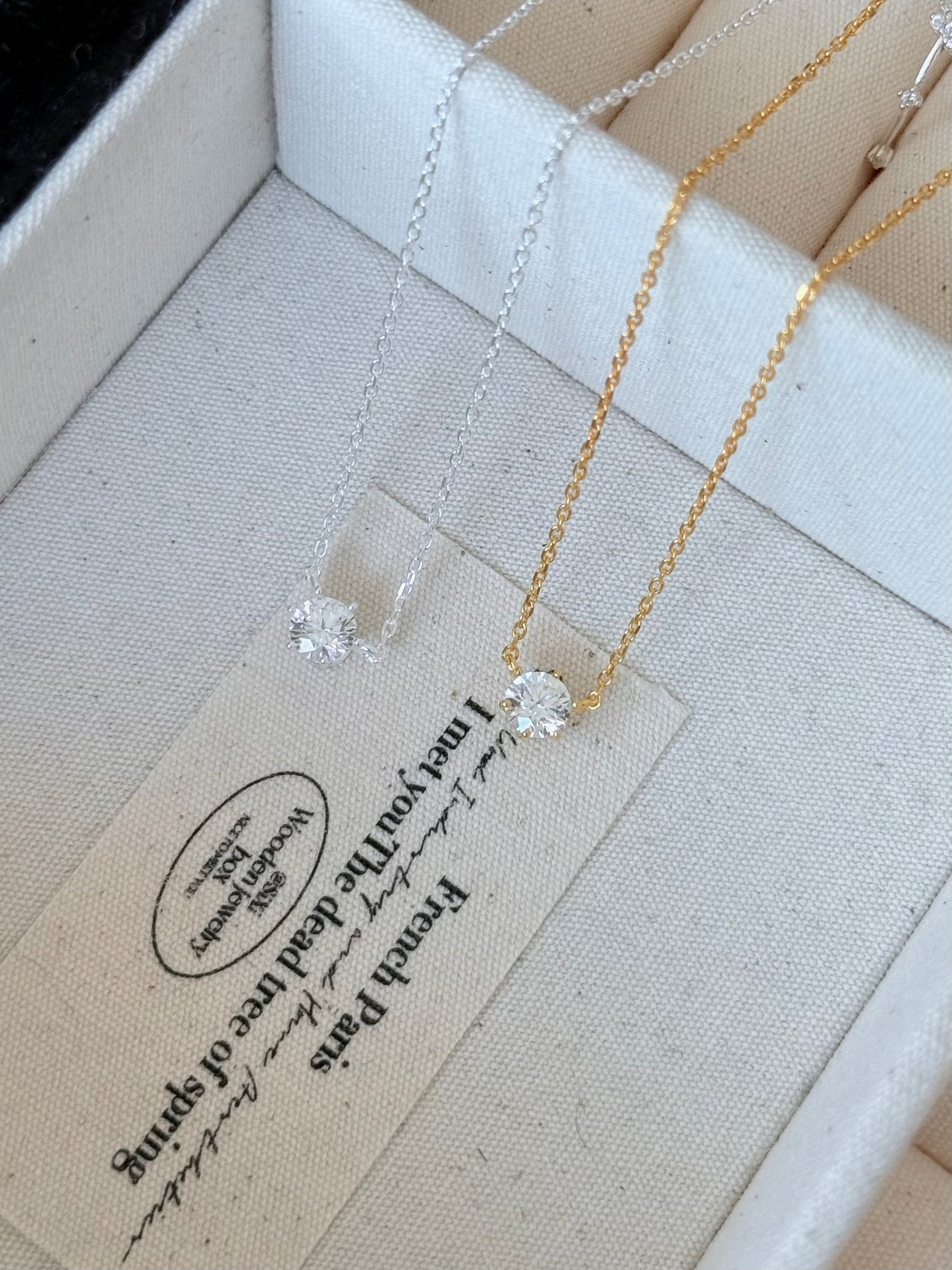 約會必備💫超級閃亮的漂亮水鑽項鍊