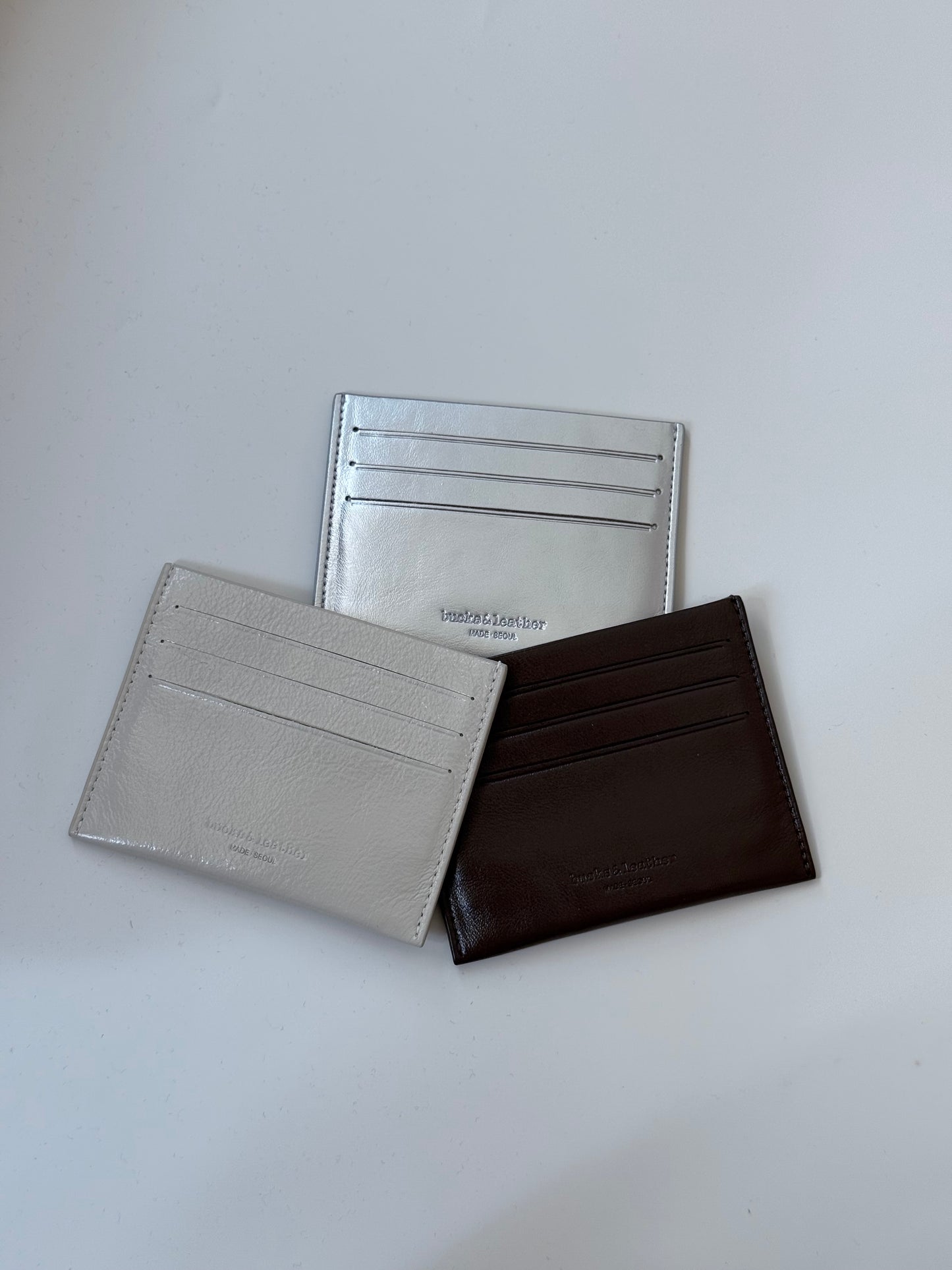 Bucks&leather牛皮卡夾
