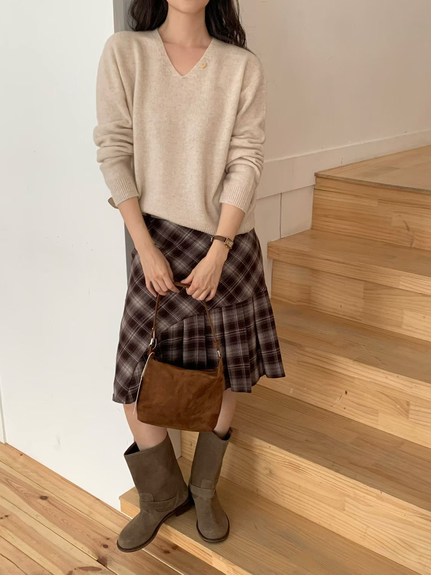 秋冬推薦款✨質感熊寶寶麂皮包🤎🐻