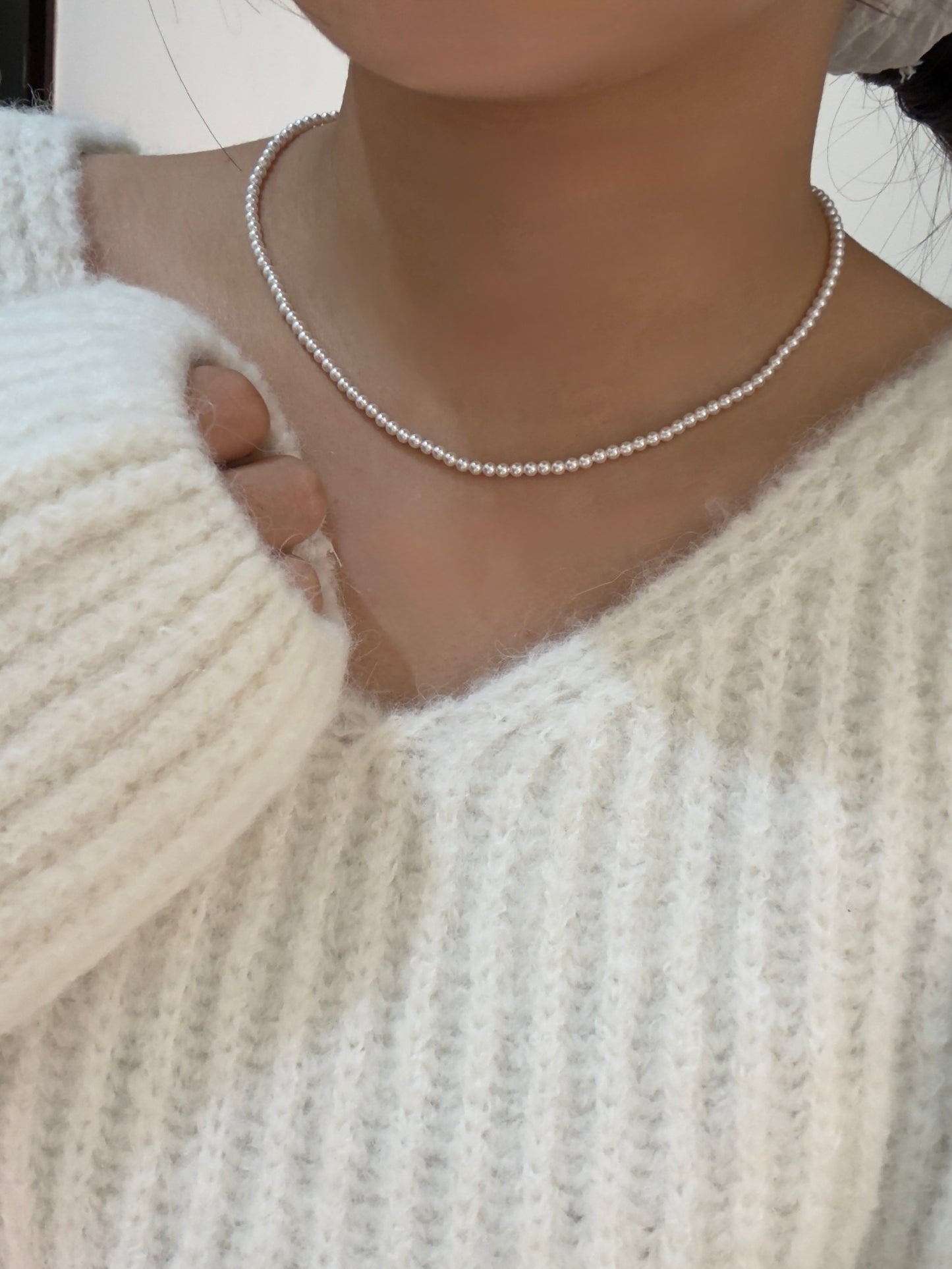 熱銷百搭必備🇰🇷💖施華洛世奇珍珠項鏈