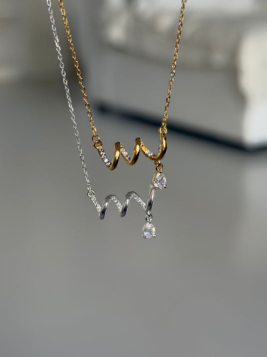 Gentle Ripple Necklace✨