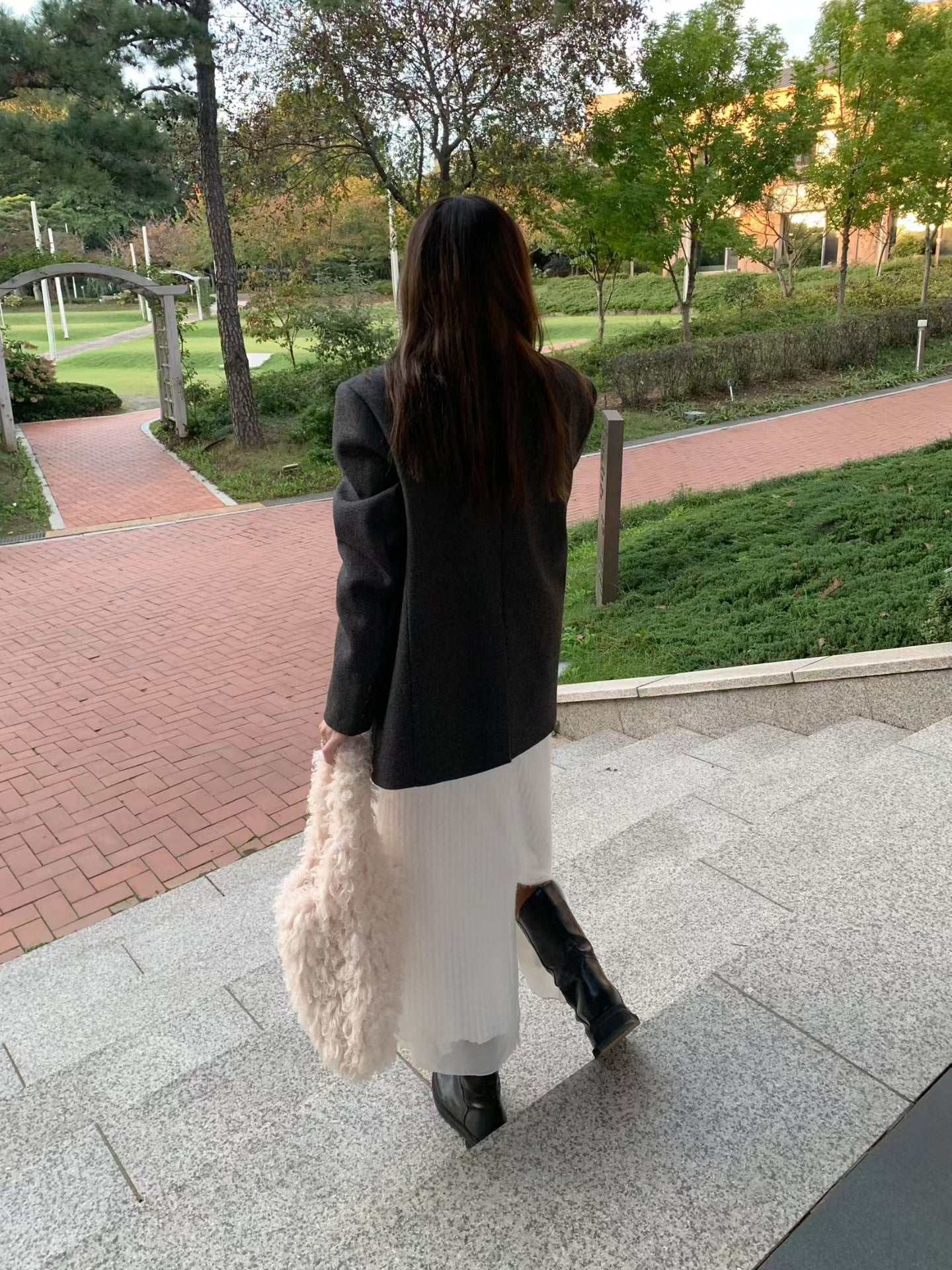 飄飄氛圍感層次長裙