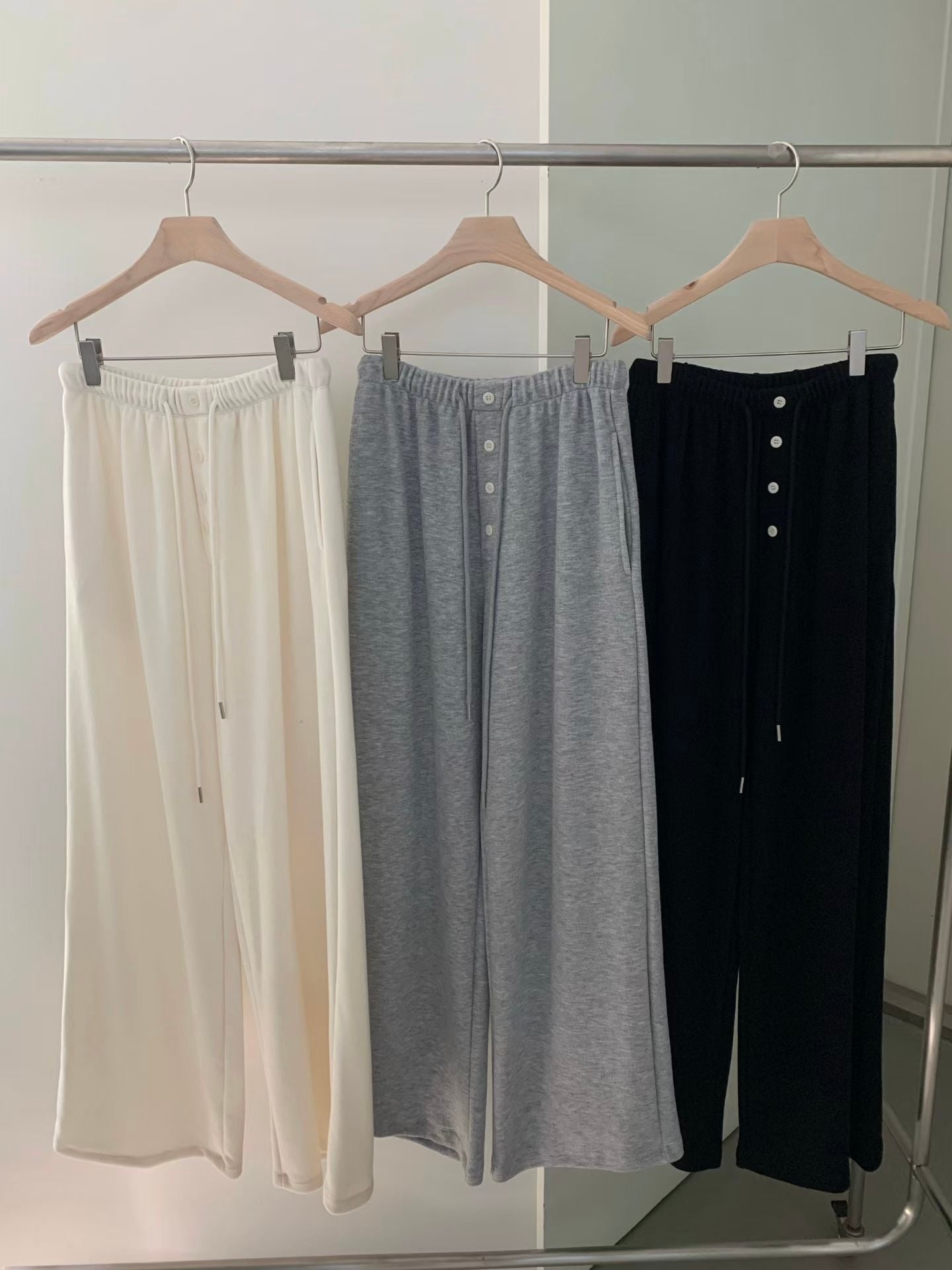【現貨🍦】M68奶油系舒服棉褲