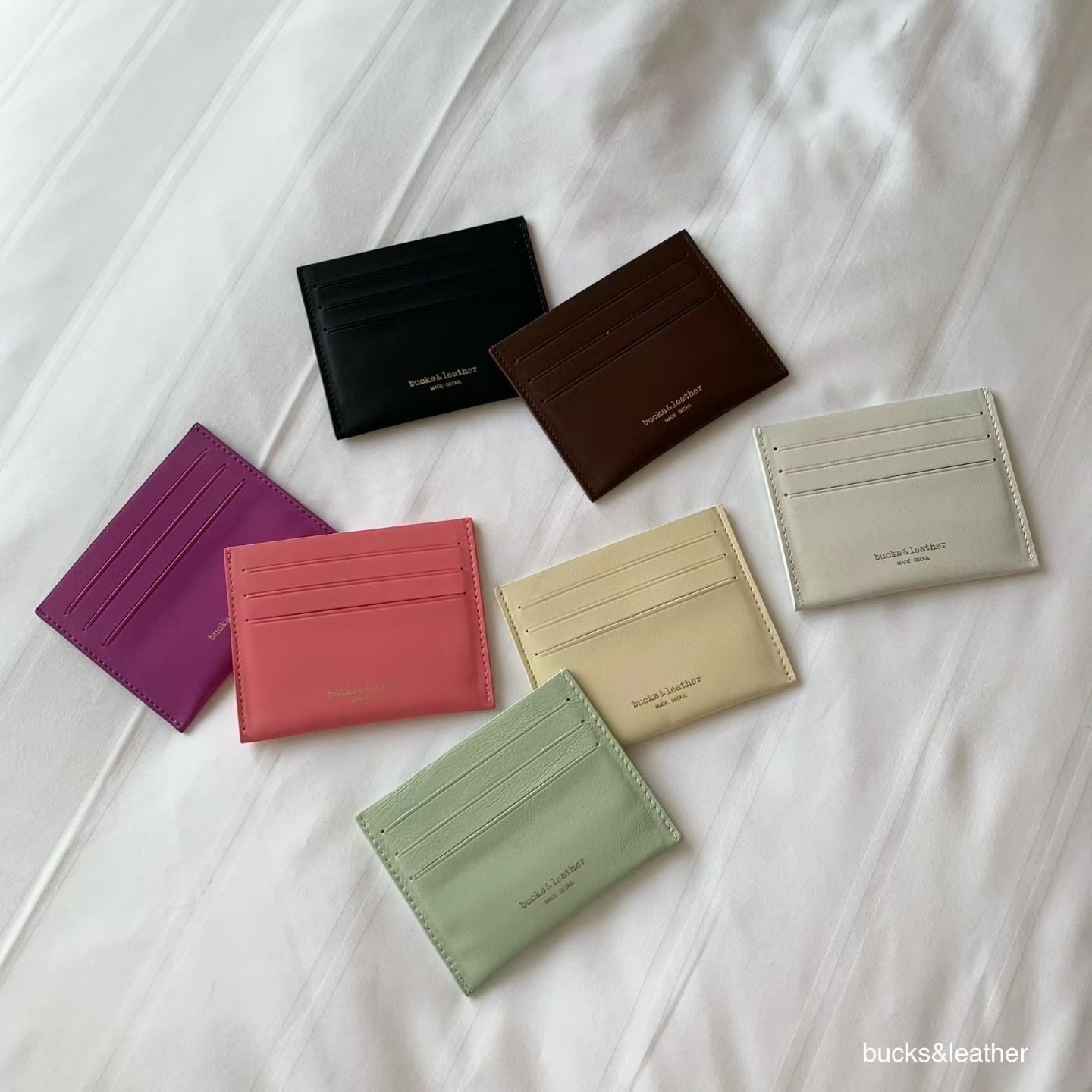 🎀本期連線限定｜bucks&leather牛皮卡夾一個