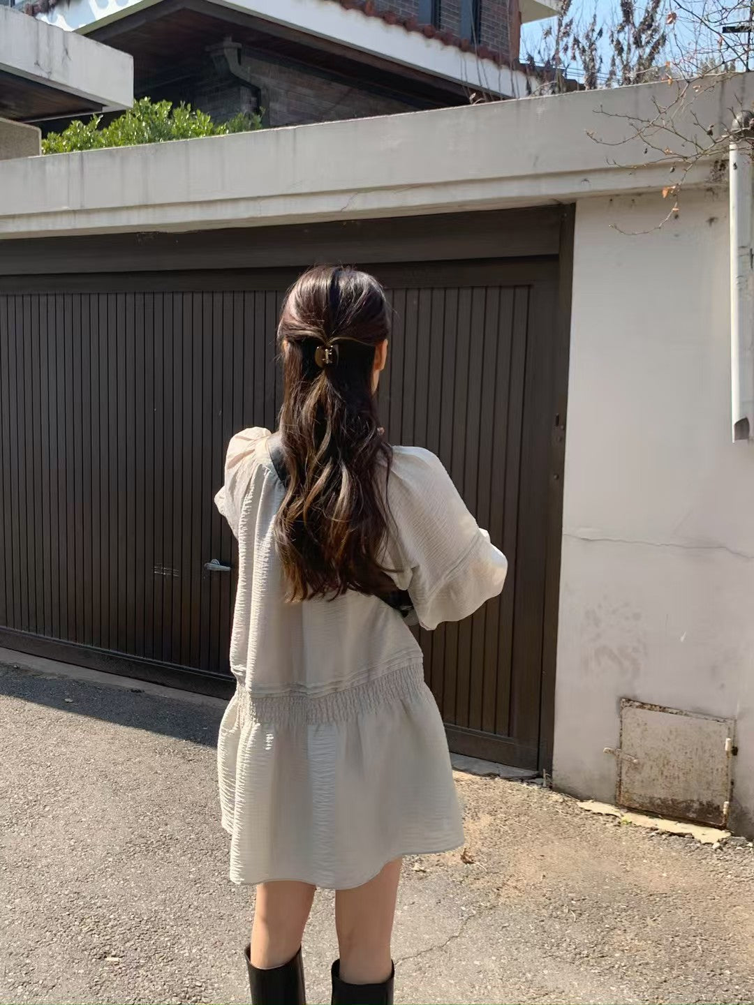 【現貨🍦】A43法式奶油洋裝