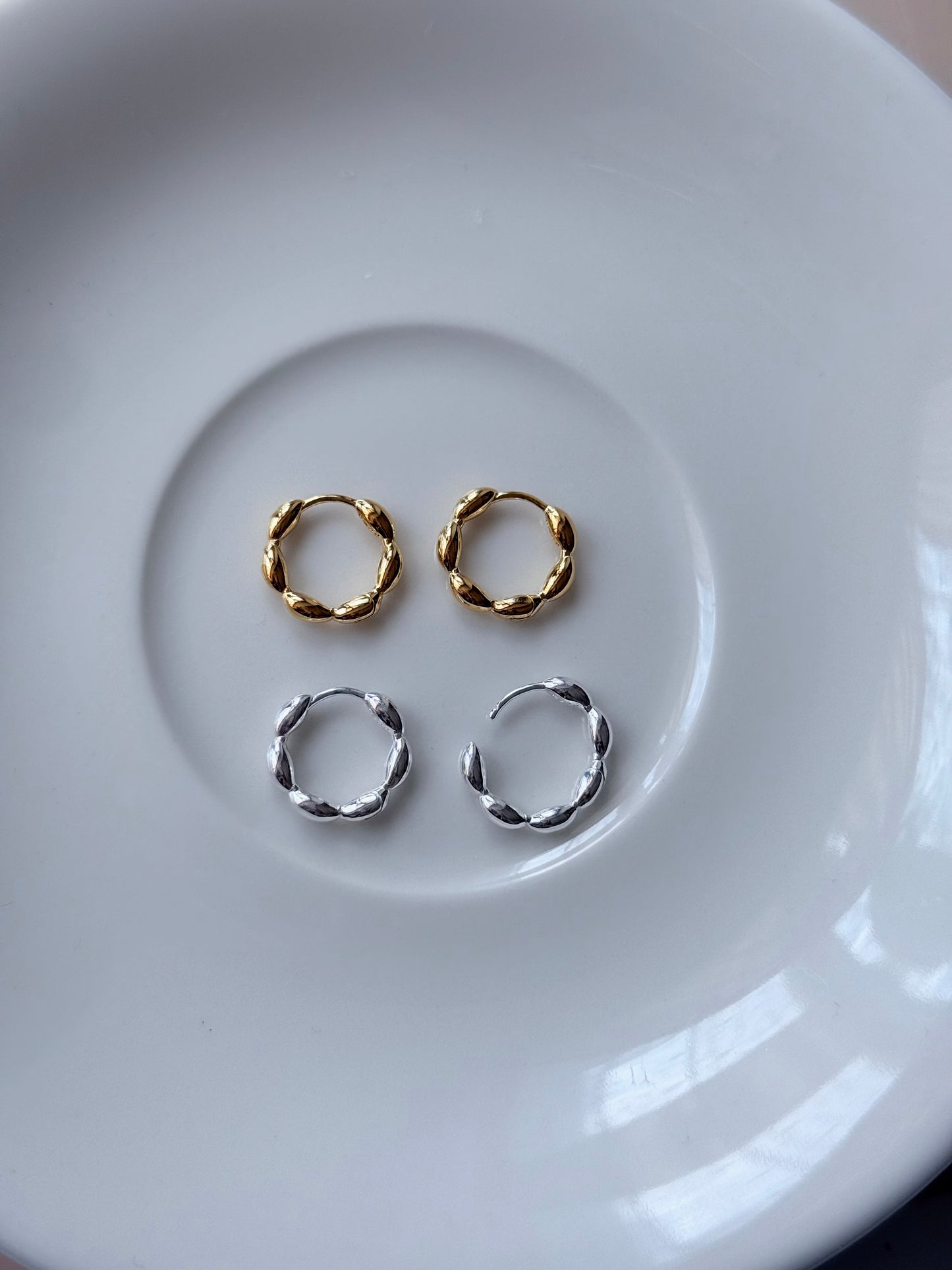 ☁️簡約百搭雲朵日常耳扣