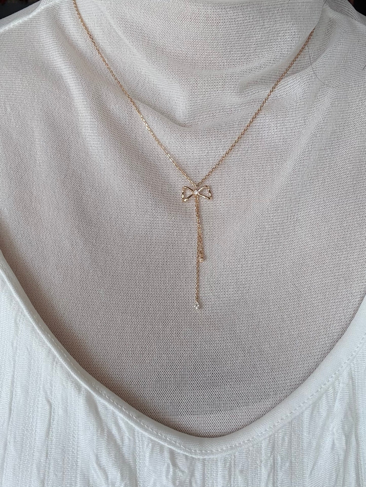 浪漫蝴蝶結項鍊Romantic Ribbon Necklace