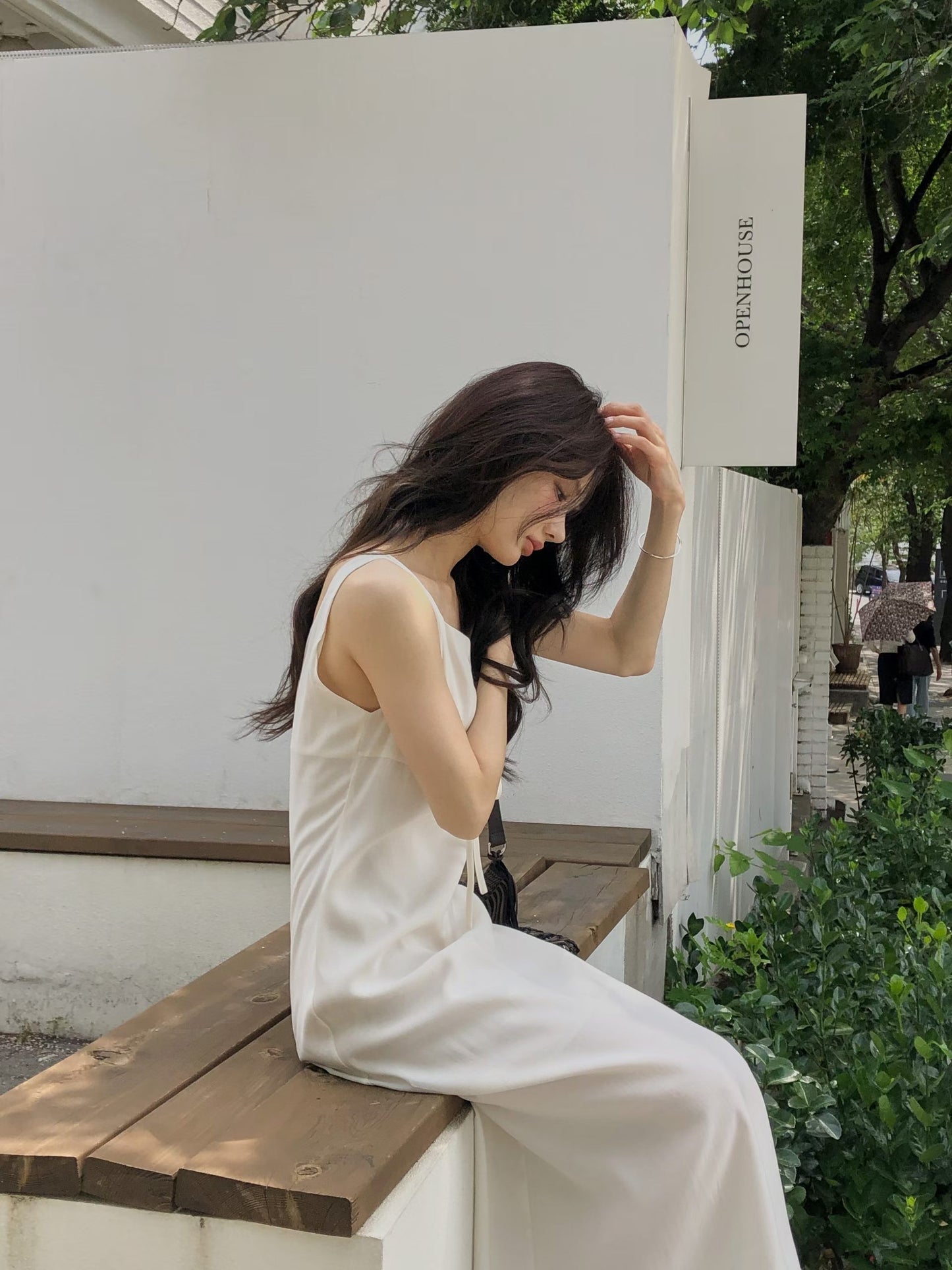 J16法式月光蝴蝶結長洋裝