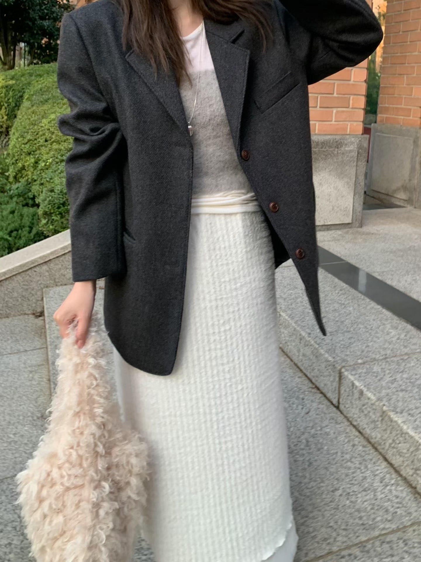 飄飄氛圍感層次長裙