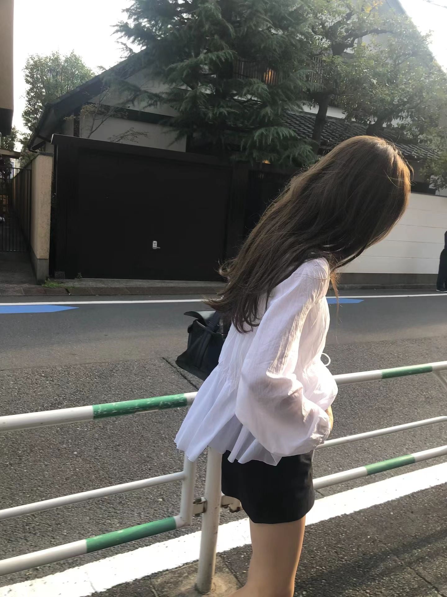 【現貨🍦】A16法式溫柔皺摺綁帶襯衫