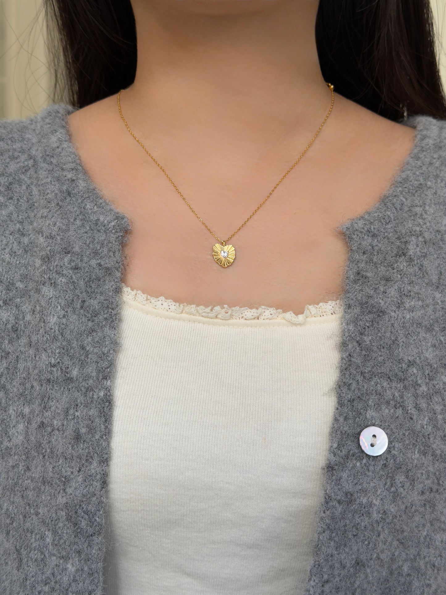 Blooming Light法式復古光綻項鍊