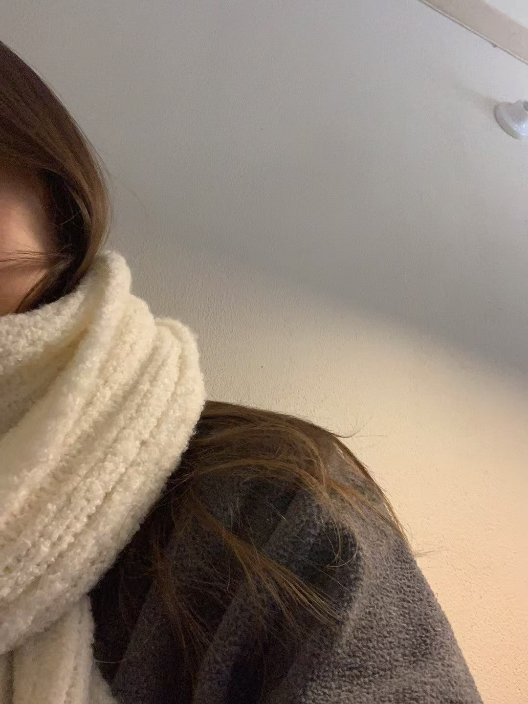 韓國設計師款🇰🇷羊駝毛羊毛混織圍巾