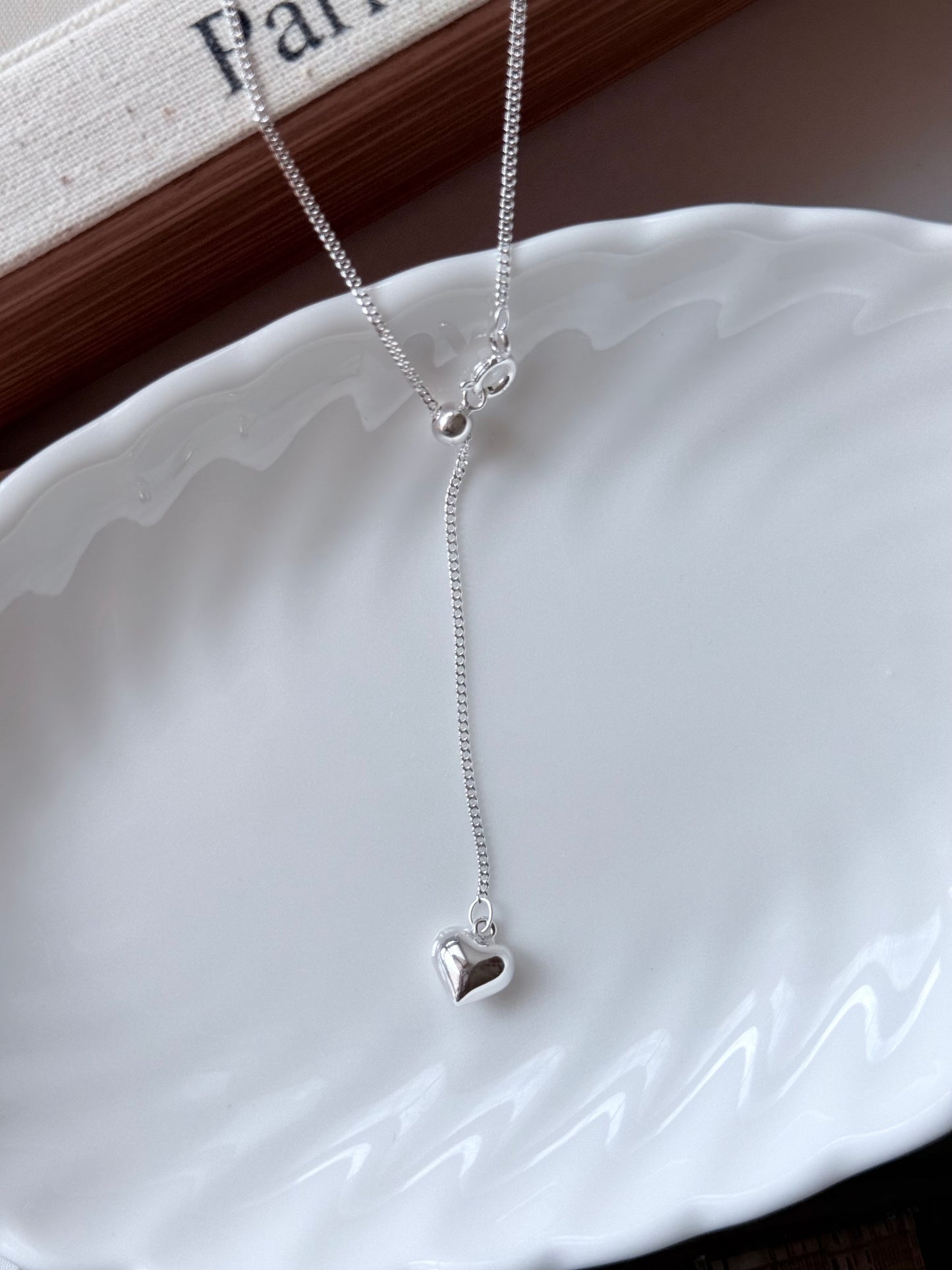 自留推薦💛奶霧愛心長鍊Soft Heart Necklace