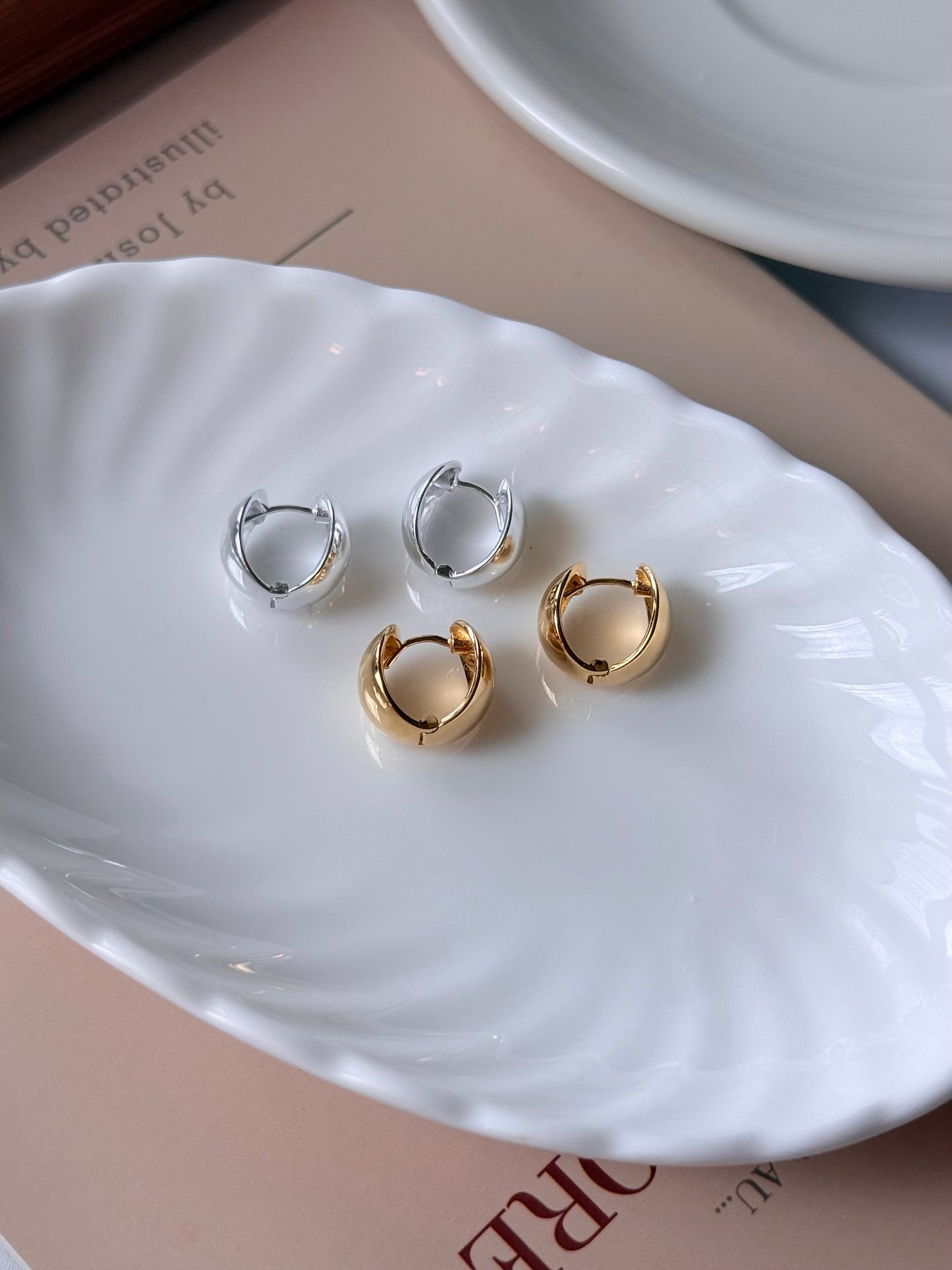 簡約百搭C型耳扣Everyday Hoop Cuff