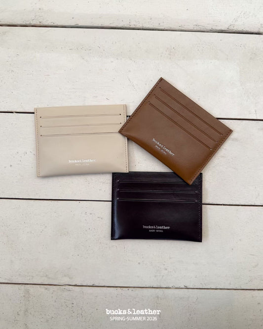 🎀本期連線限定｜bucks&leather牛皮卡夾一個