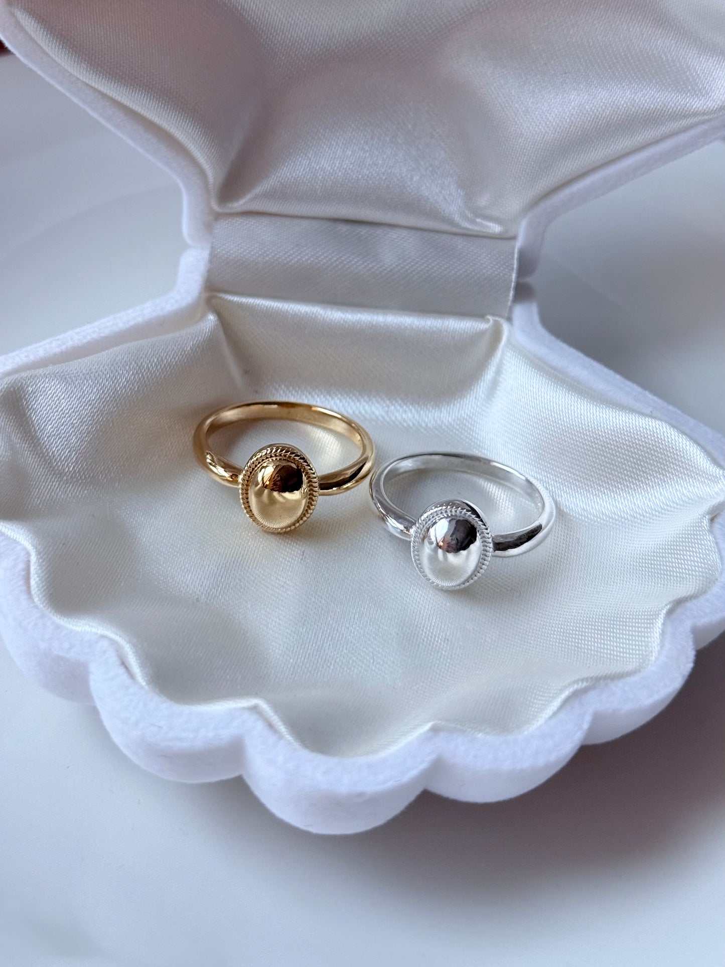 復古橢圓戒指Vintage Oval Ring