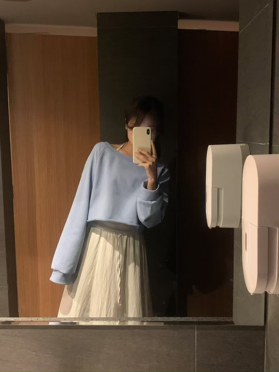 【現貨🍦】A41法式輕亞麻飄逸長裙