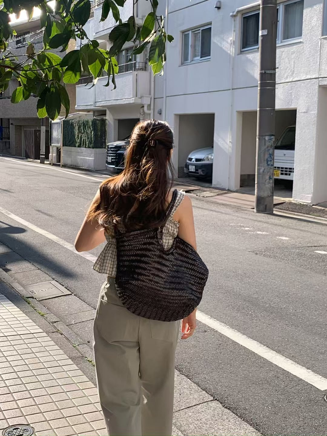 Y35法式慵懶感休閒褲
