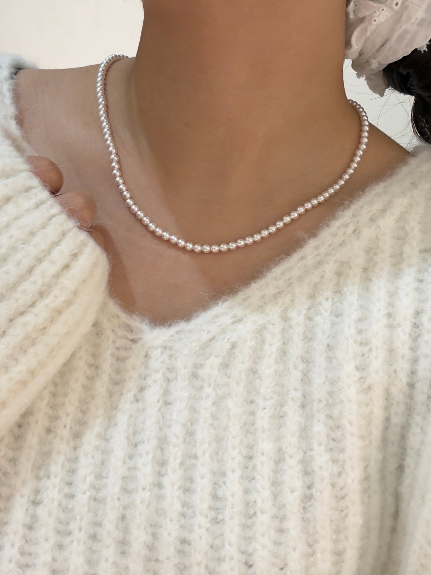 熱銷百搭必備🇰🇷💖施華洛世奇珍珠項鏈