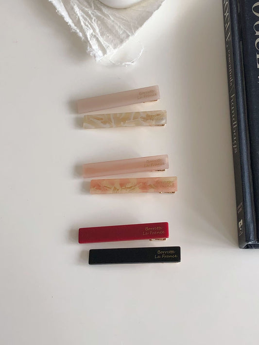 🎀本期連線限定｜質感法國醋酸髮夾組
