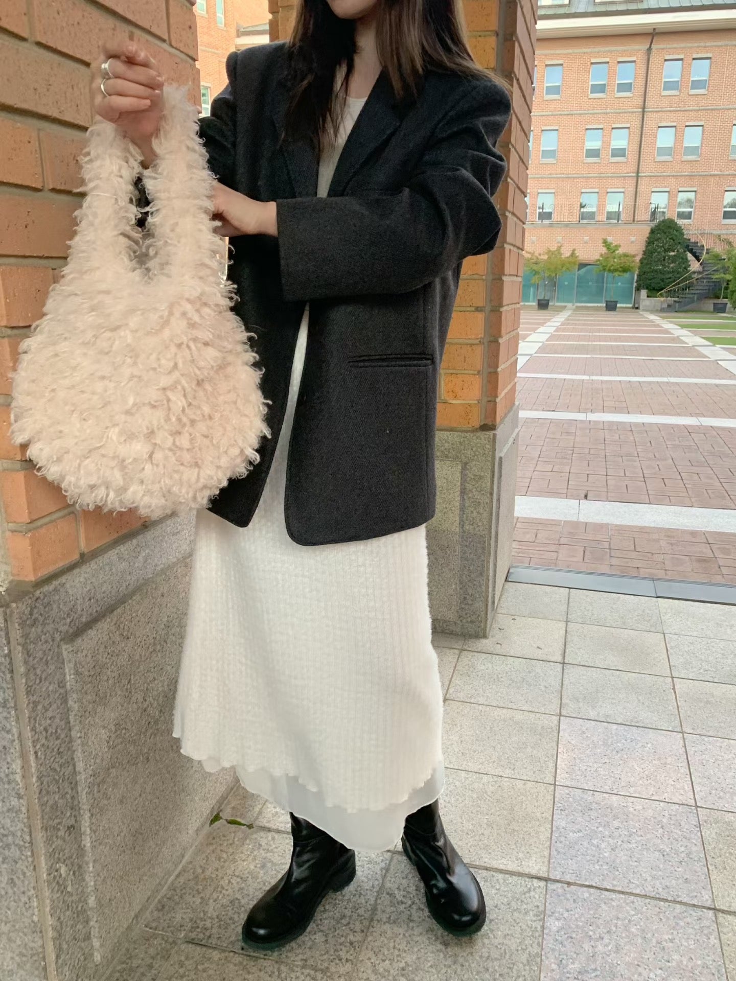 飄飄氛圍感層次長裙