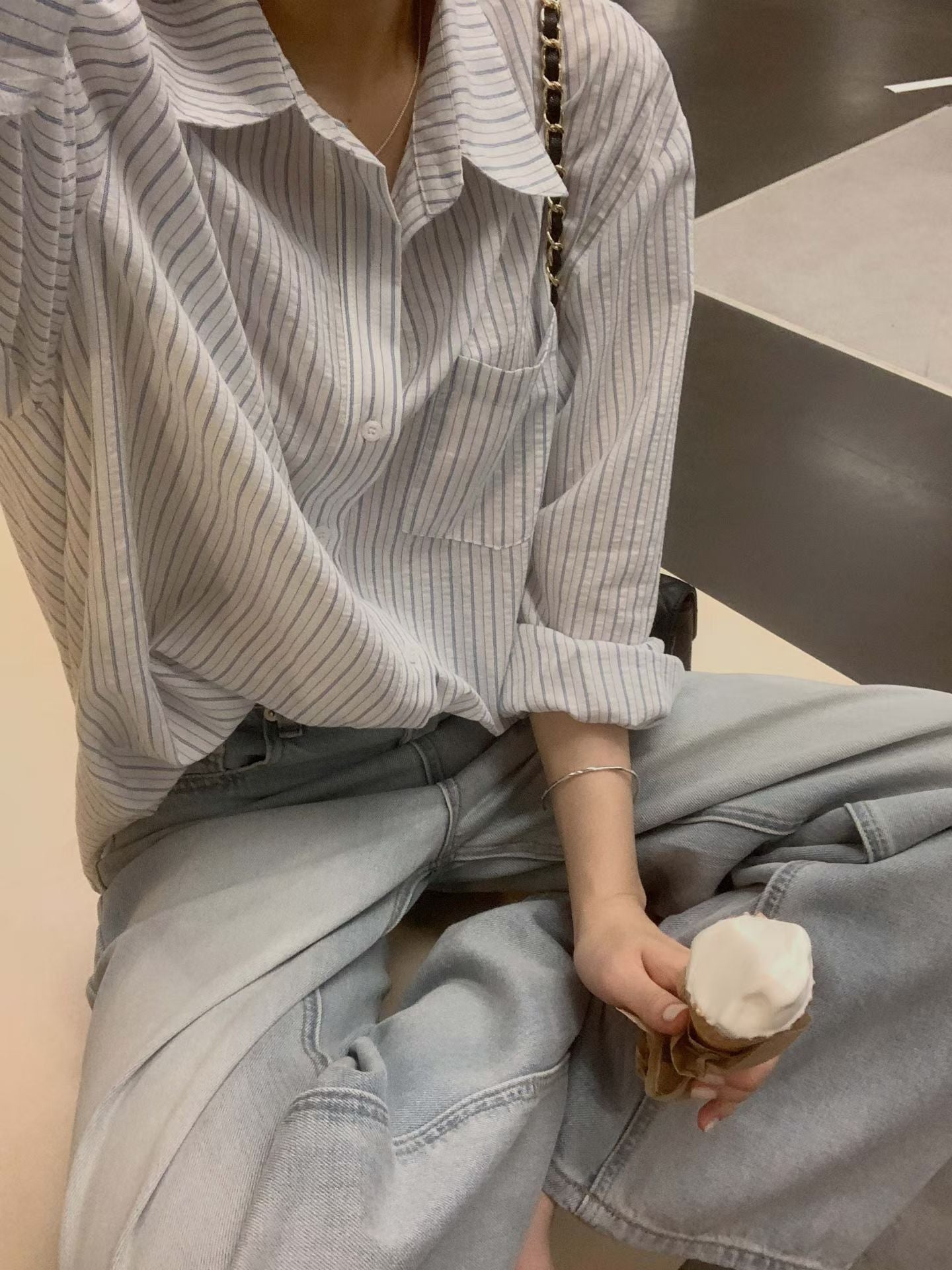 【現貨🍦】F26修身牛仔寬褲