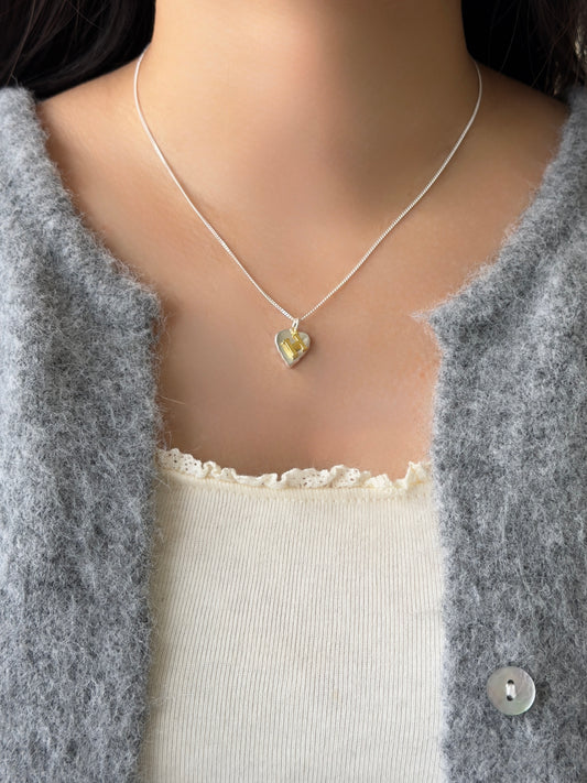 送禮推薦💝客製化字母愛心項鍊