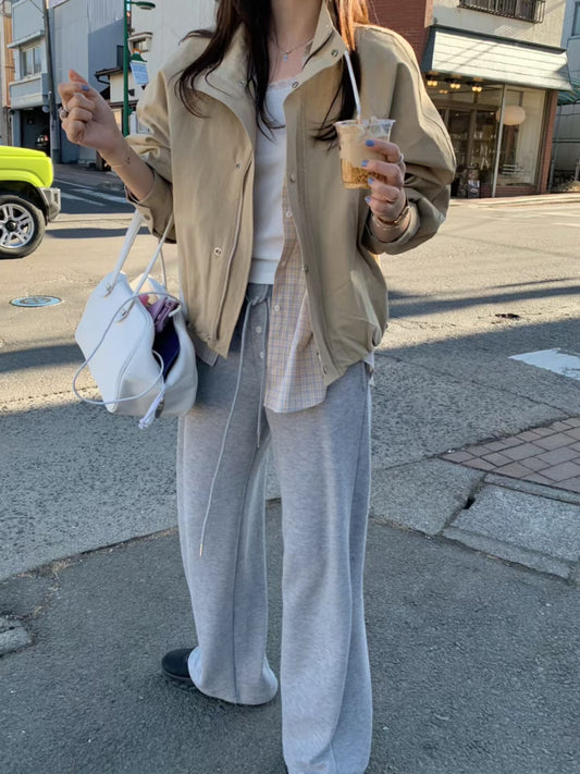 【現貨🍦】M68奶油系舒服棉褲