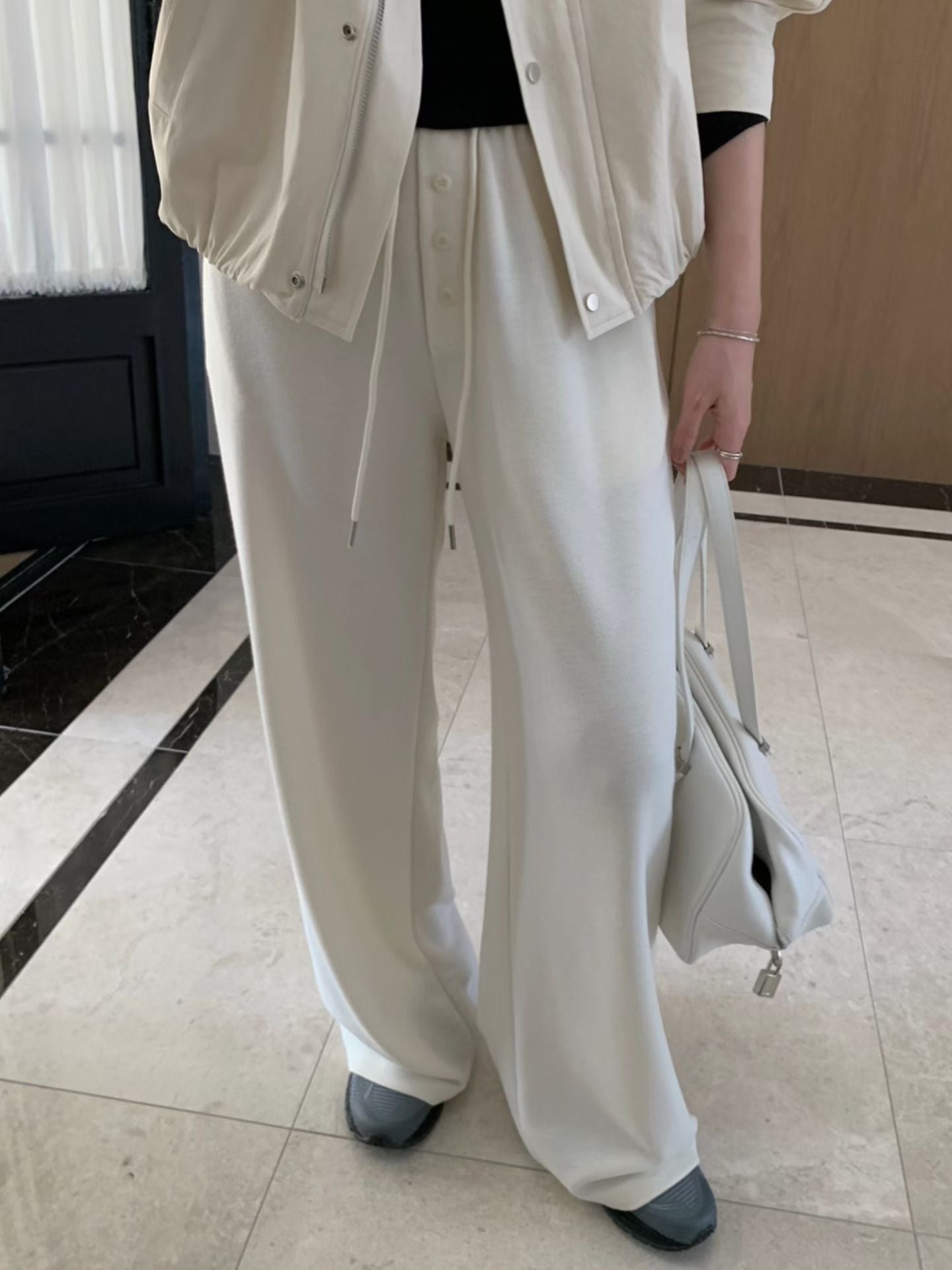 【現貨🍦】M68奶油系舒服棉褲