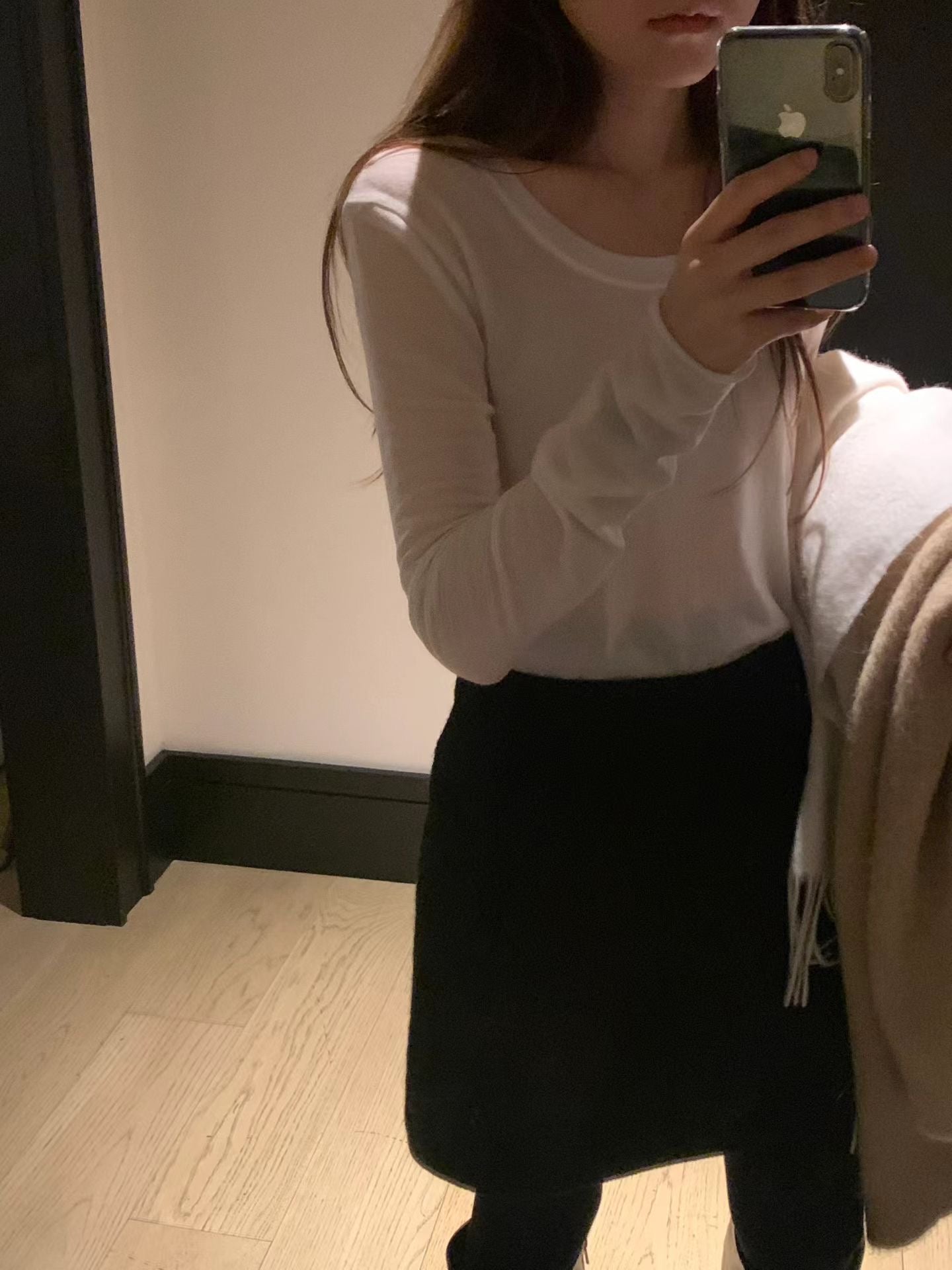 韓國熱銷🔥天絲羊毛圓領打底衣