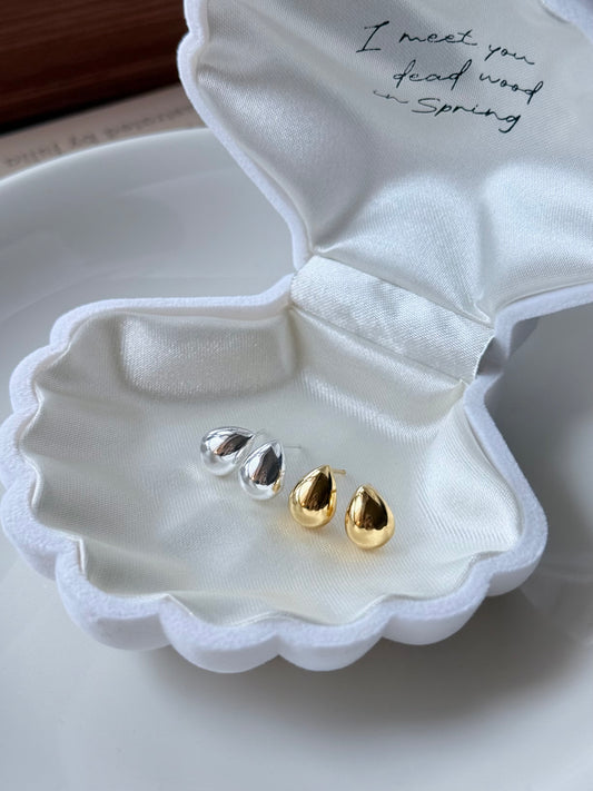 極簡水滴耳環💧Droplet Earrings