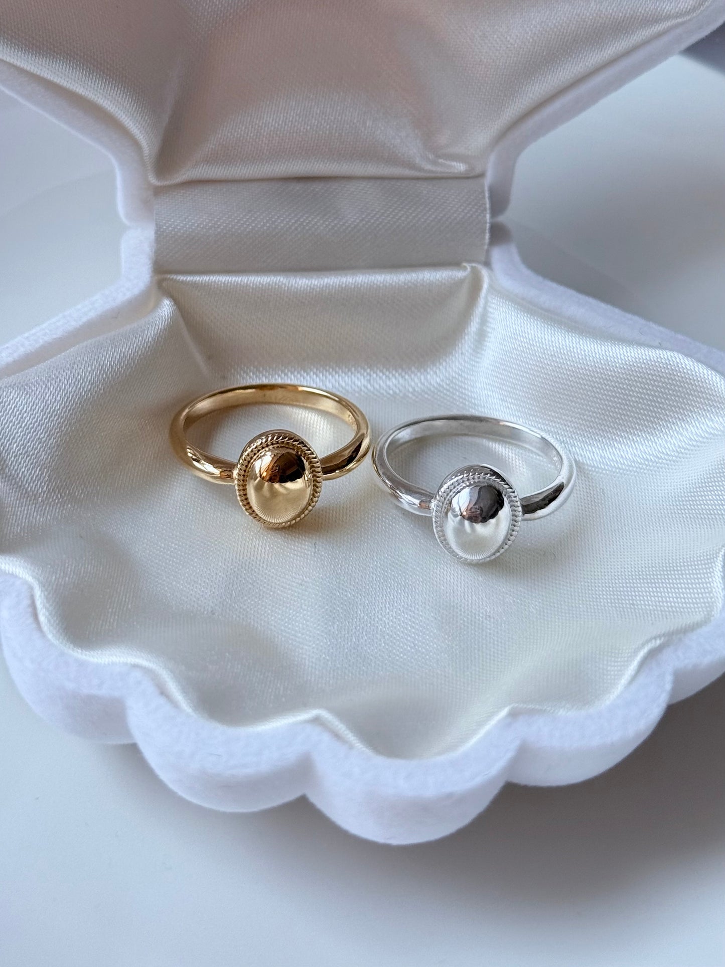 復古橢圓戒指Vintage Oval Ring
