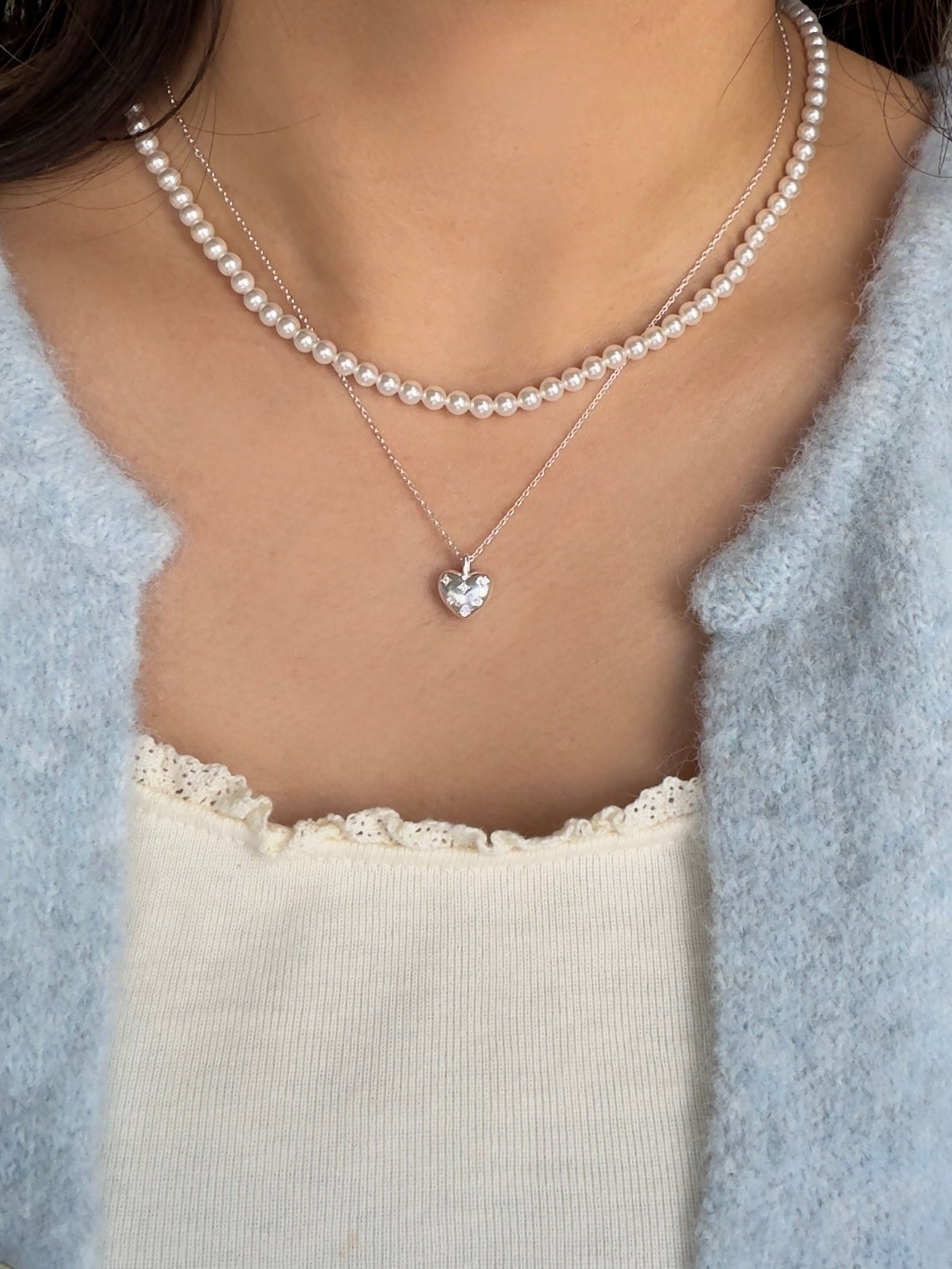 推薦款✨法式心形項鍊