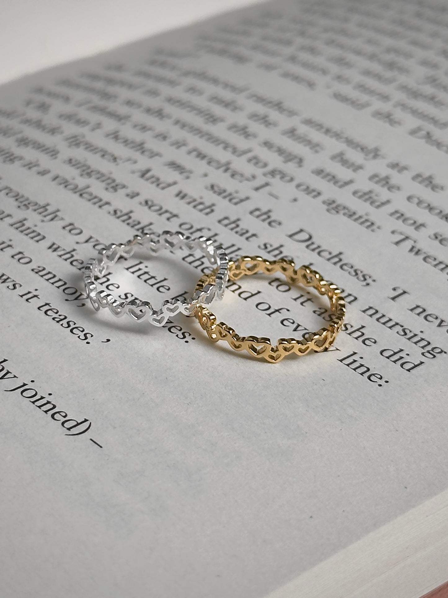 熱銷款💖鏤空愛心戒指