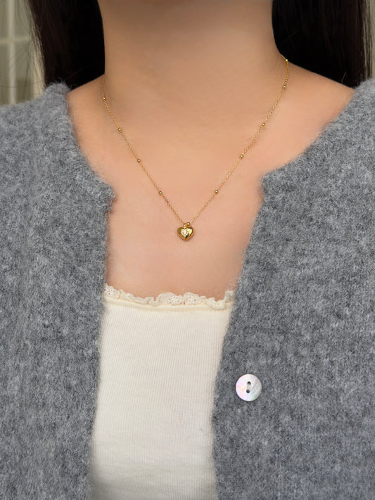 推薦款💝重磅星星鑽愛心項鍊