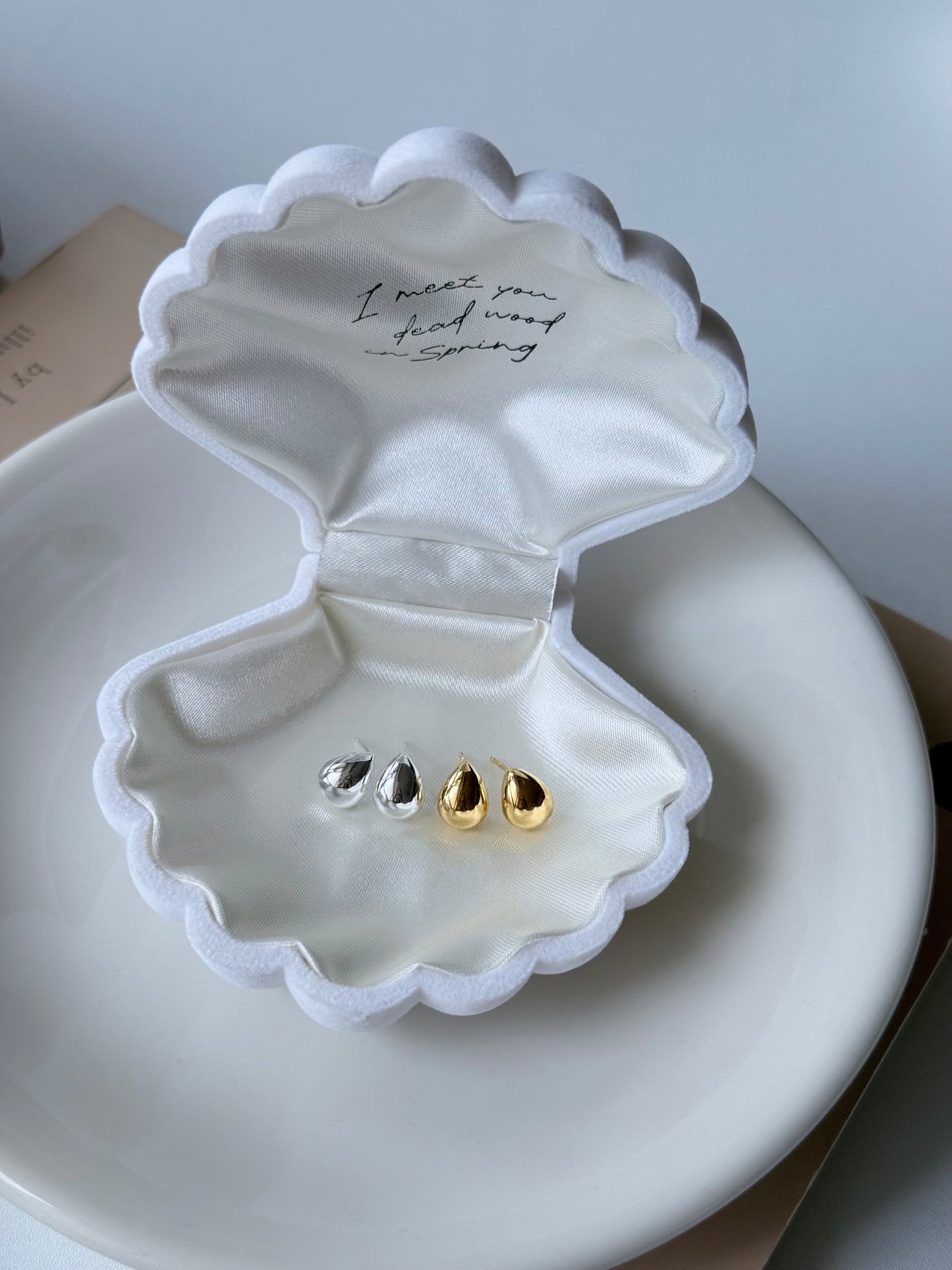 極簡水滴耳環💧Droplet Earrings