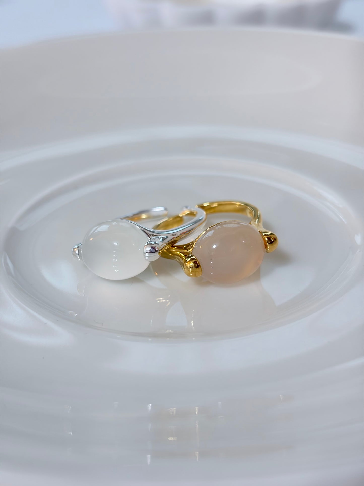 復古感💫貓眼石戒指Cats eye glow rings