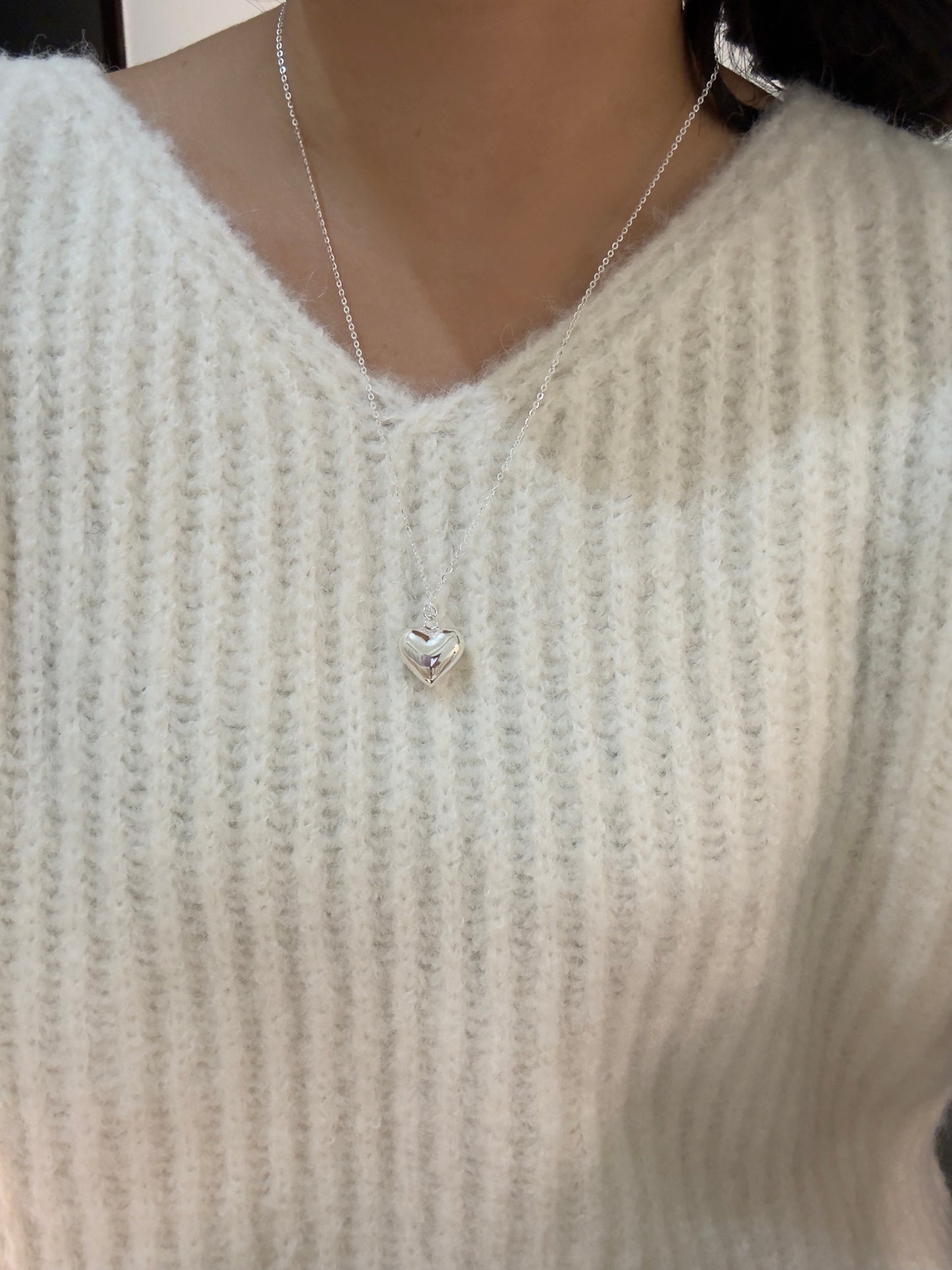 推薦款🎄💖愛心長鏈毛衣鏈