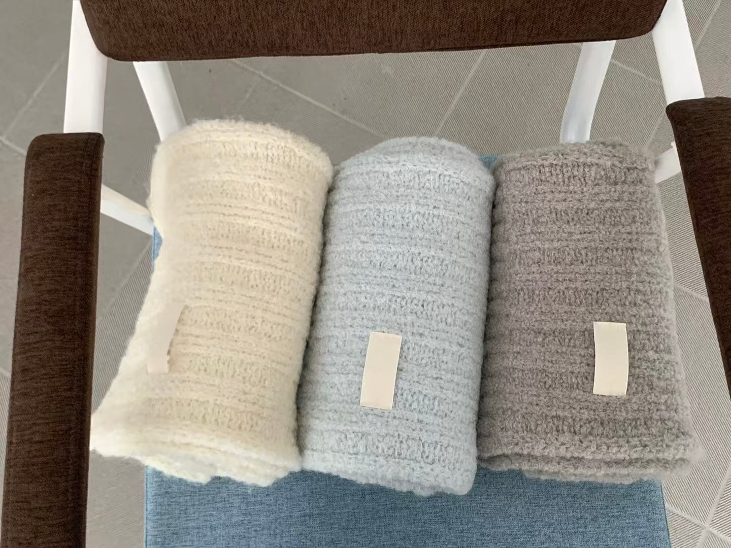 韓國設計師款🇰🇷羊駝毛羊毛混織圍巾