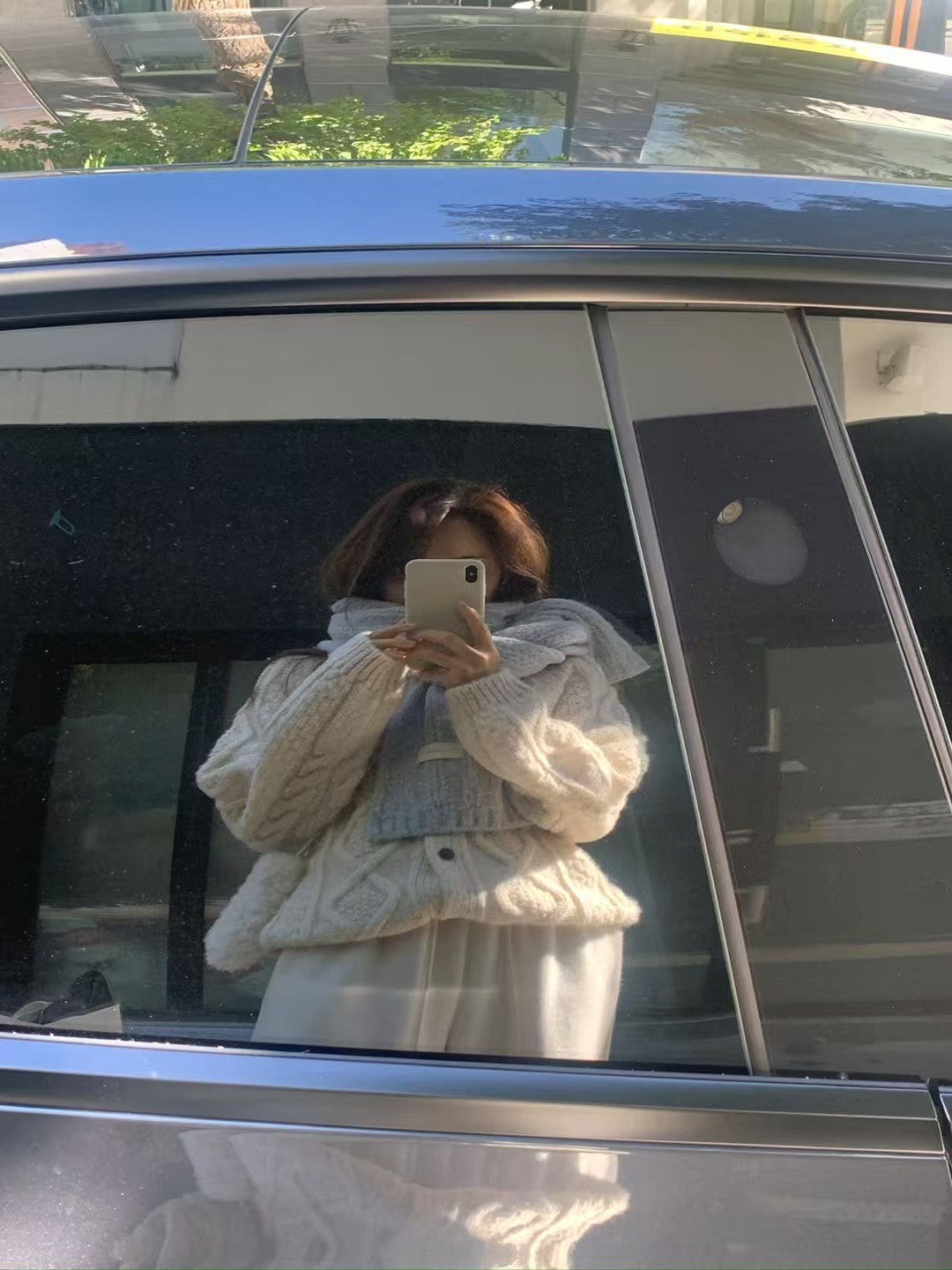 韓國設計師款🇰🇷羊駝毛羊毛混織圍巾