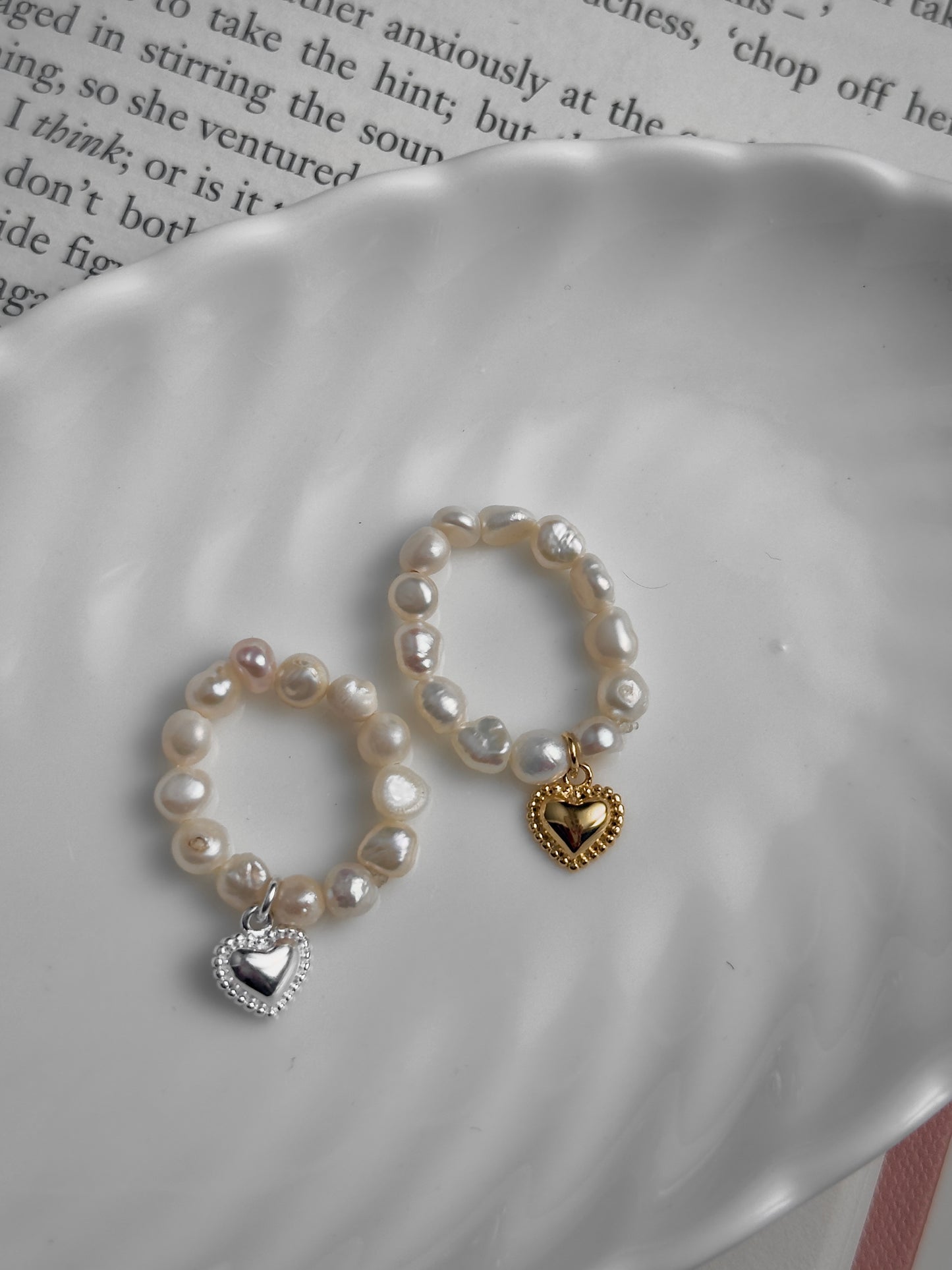 推薦款💖復古感滿滿淡水珍珠戒指