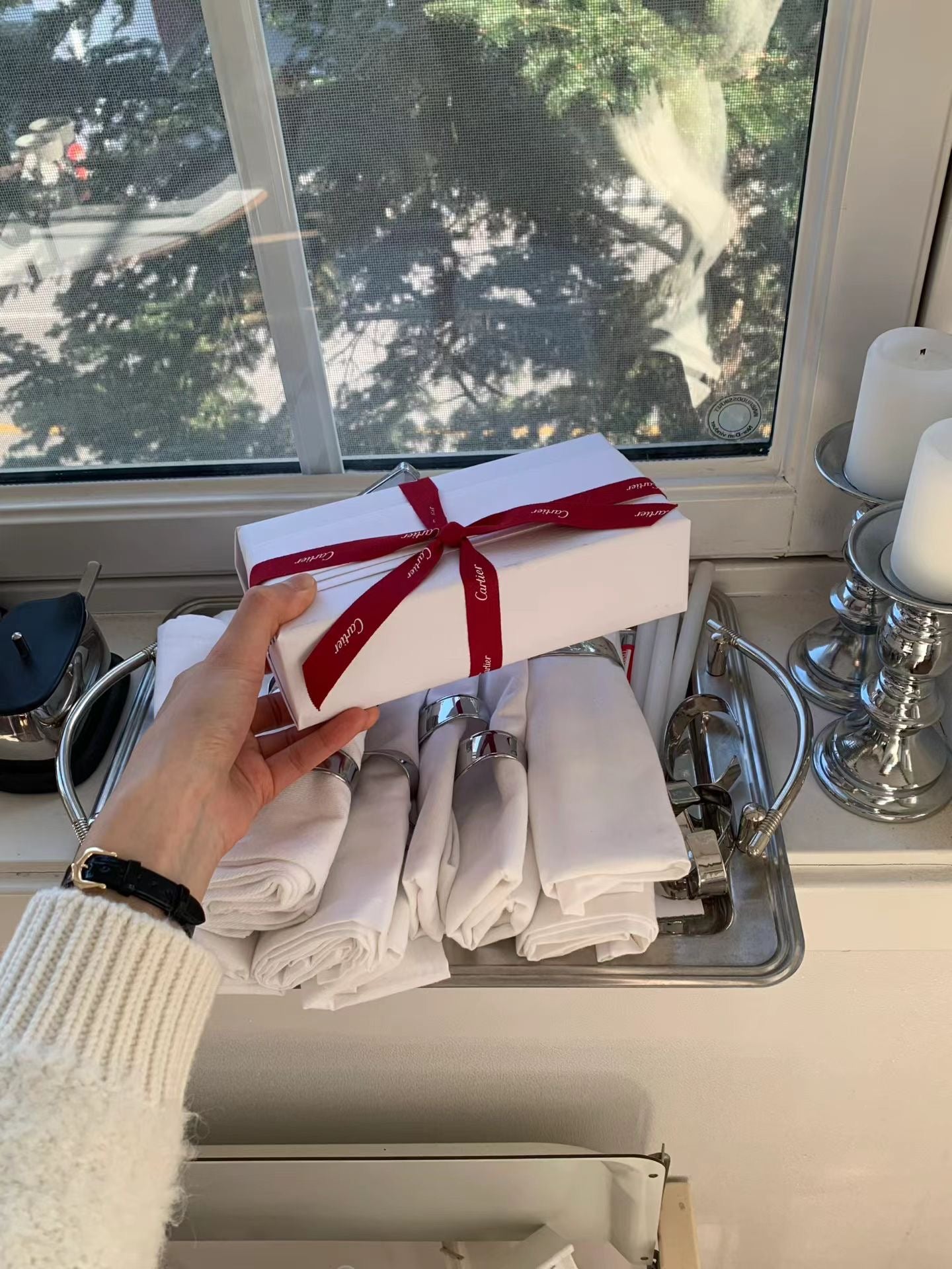 療癒色系🩵寶寶藍圈圈毛毛衣開衫