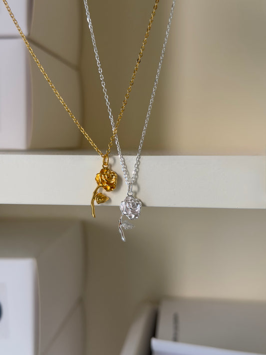 重磅推薦款 精緻玫瑰花苞項鍊🌹✨