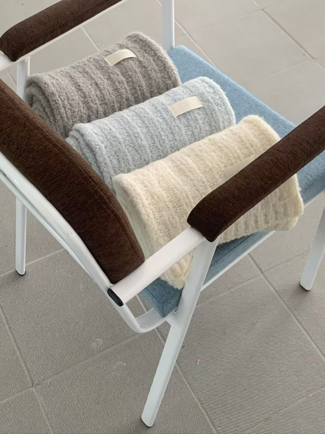 韓國設計師款🇰🇷羊駝毛羊毛混織圍巾