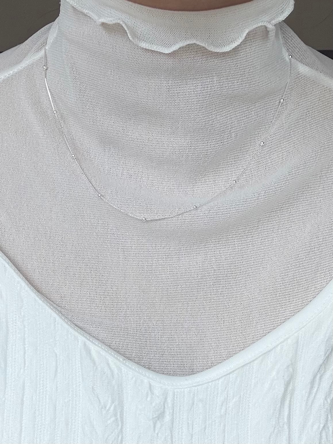 百搭極簡素鏈☁️Soft Bead Necklace
