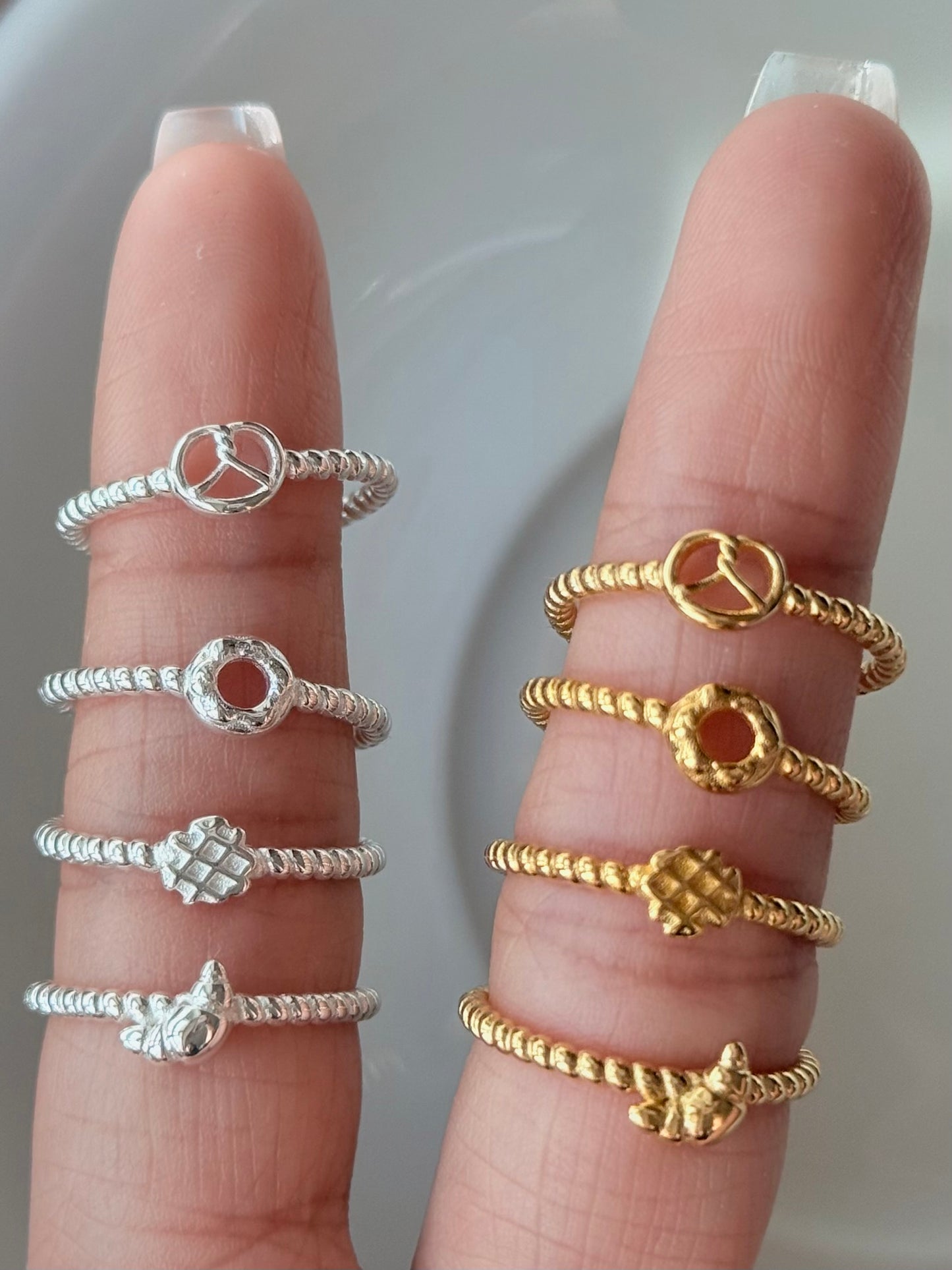 今天也要補充一點甜🍯Biscuit Afternoon餅乾下午茶戒指系列