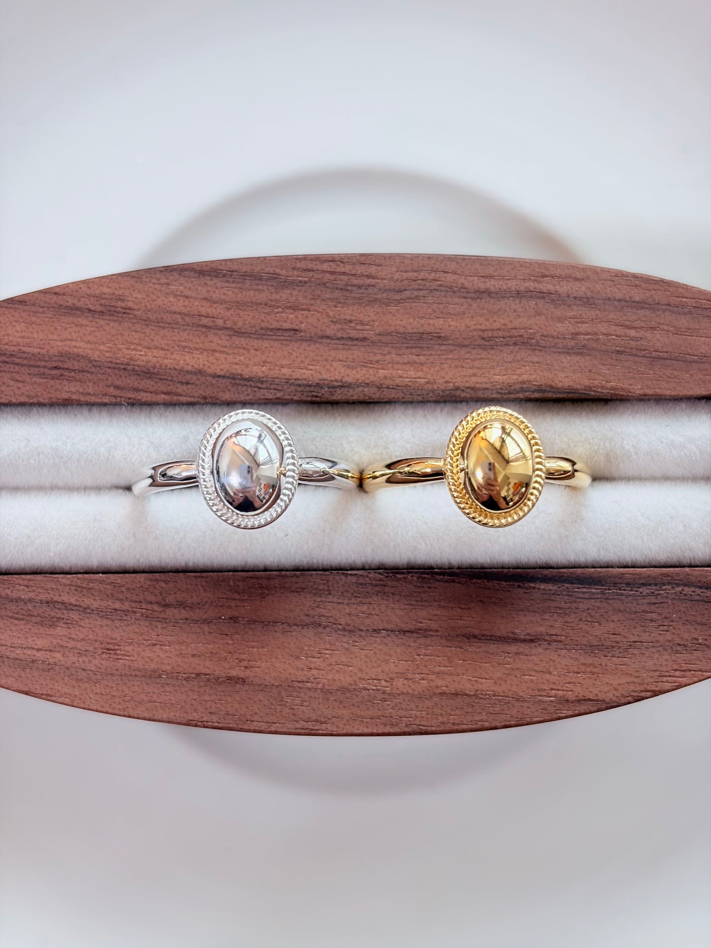 復古橢圓戒指Vintage Oval Ring