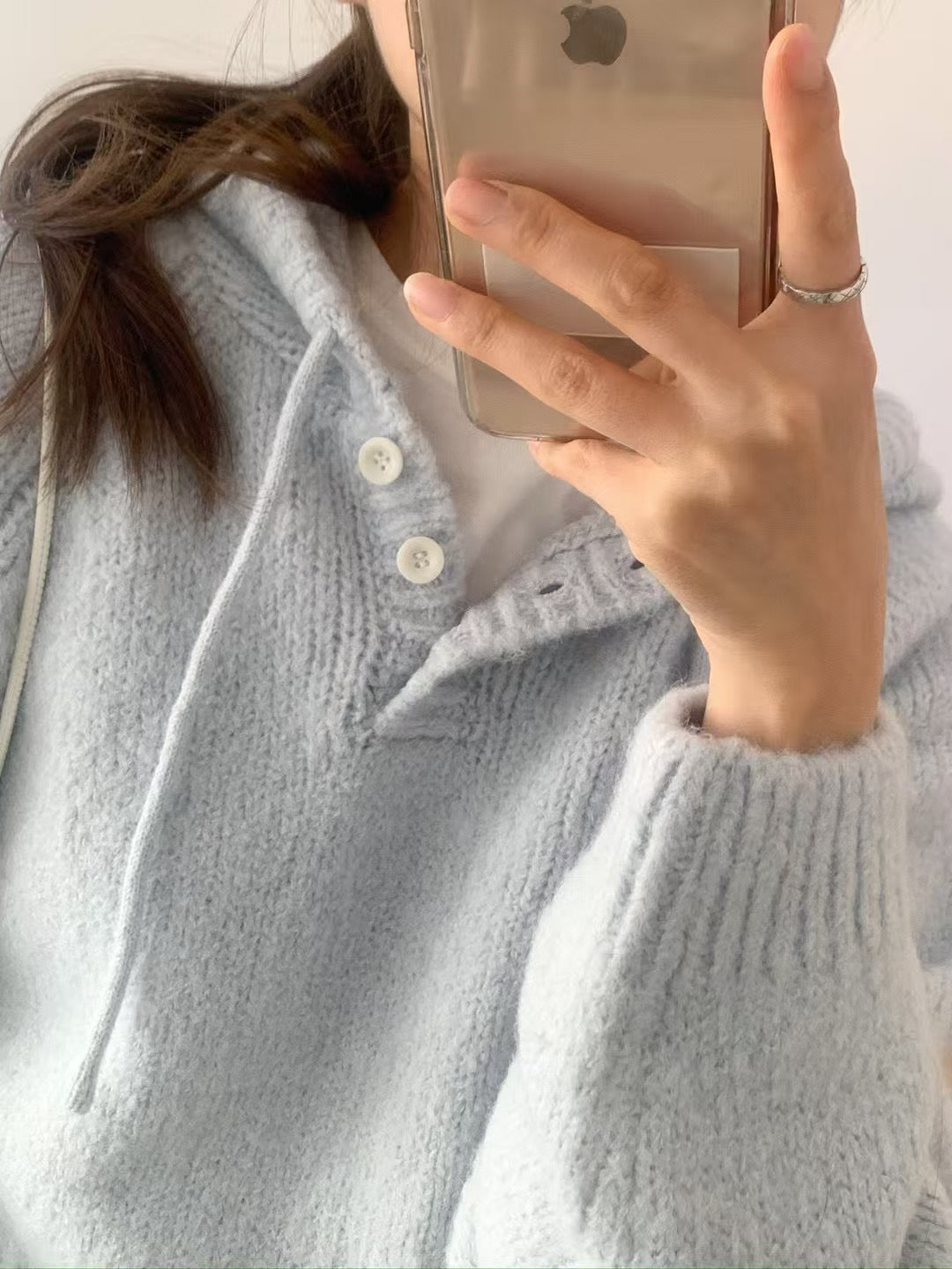 🇰🇷設計師選品 羊駝毛&羊毛混織短板帽踢