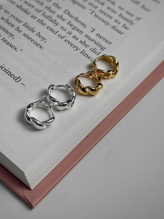 重磅！經典款簡約麻花耳扣