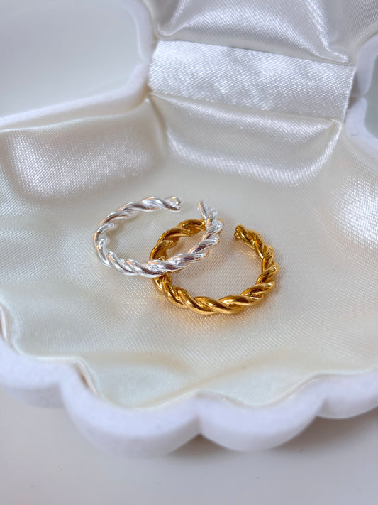 扭轉光戒指Twist Shine Ring